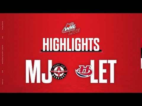 Moose Jaw Warriors at Lethbridge Hurricanes 2/21 | WHL Highlights 2023-24