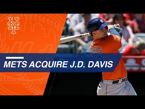 Mets trade 3 prospects to Astros for J.D. Davis