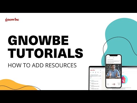 How To Add Resources