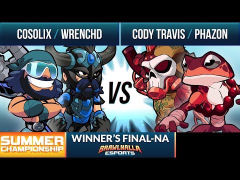 Cosolix & Wrenchd vs Cody Travis & Phazon - Winner's Final - Summer Championship 2020 - 2v2 NA