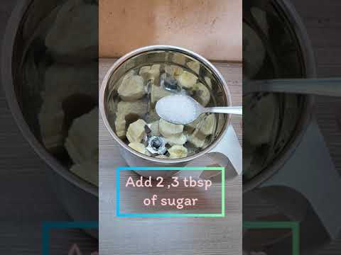 Banana milkshake Easy quick recipe