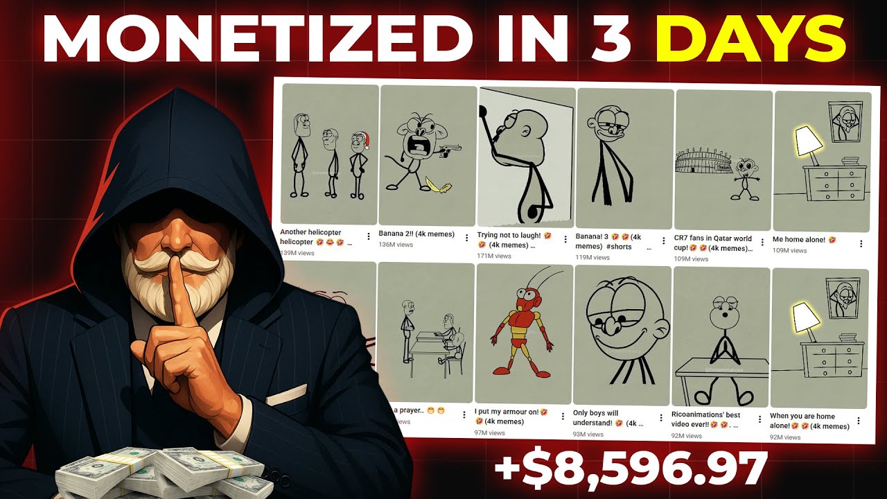 How to Make Viral Stickman Animations with 100% FREE tools!