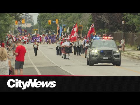 Torontonians celebrate Canada Day as parade, fireworks return