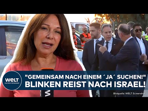 KRIEG IN NAHOST: Deal mit Hamas? "Möglicherweise die letzte Chance!" US-Außenminister in Israel!