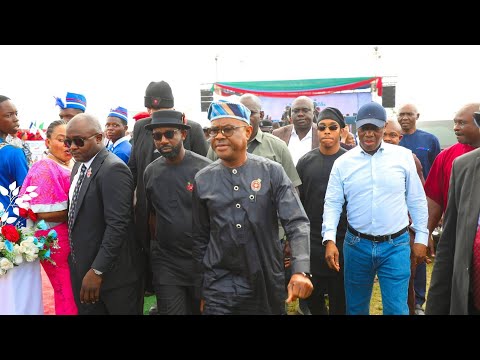  Nyesom Wike, Arrived Bonny Island, Bonny LGA, With A New Dance Style