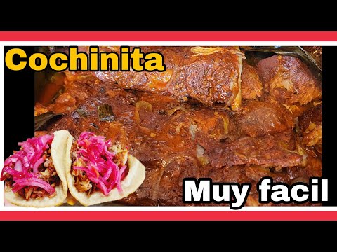 Como hacer COCHINITA PIBIL 🐷 la receta + facil y deliciosa!