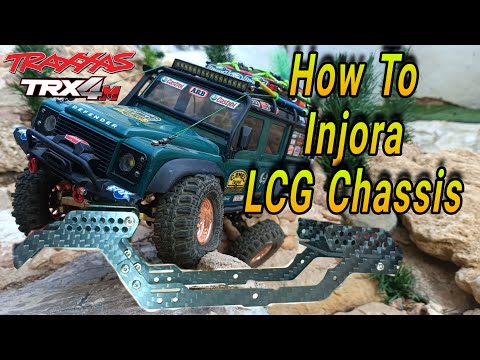 Fitting Injora LCG Corbon chassis #TraxxasTrx4MDefender #injora