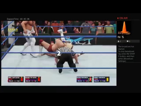TooSweet4285's Live PS4 Broadcast: WWE2K18 Universe pt 9