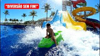 | RESORT com PISCINAS e PARQUE AQUÁTICO em Família l Matheus no Thermas de São Pedro