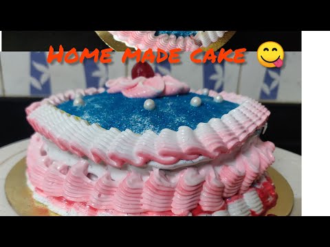 Home made cake 😋 | Marthi madhe cake recipe | sanket mayekar:-)