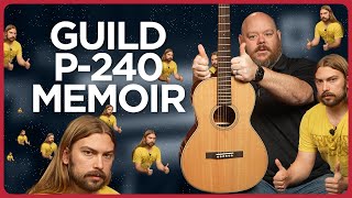 Video thumbnail for We Approve! Budget Priced Parlor Guitar From Guild  - Guild P-240 Memoir by Alamo Music Center