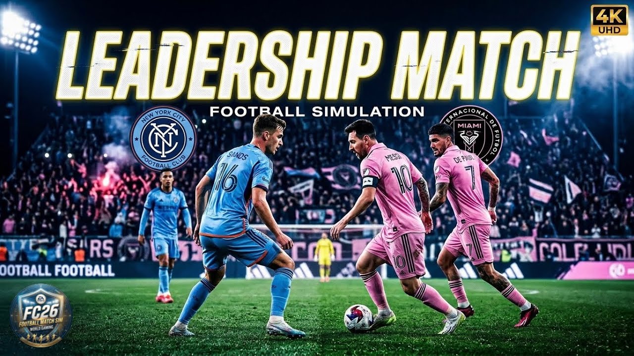 New York City vs Inter Miami | Leadership Clash 4K 