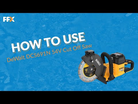 Пила отрезная аккумуляторная бесщёточная DeWALT DCS691X2 Пила отрезная аккумуляторная бесщёточная DeWALT DCS691X2