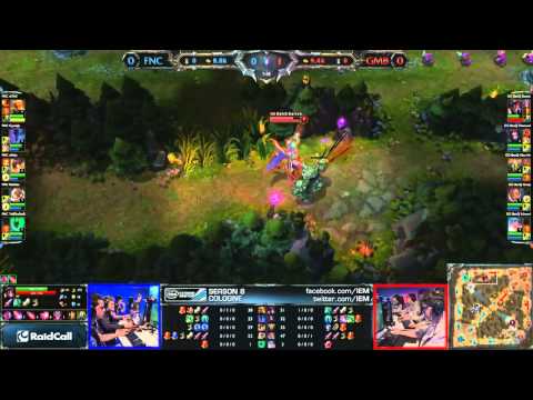 Fnatic vs Gambit Gaming Game 1   Grand Finals IEM Cologne 2013 PRO Tournament   FNC vs GMB G1