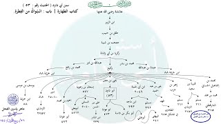 صورة الأحاديث المشجّرة : سنن أبي داود ، الحديث / 53 / د. ماهر ياسين الفحل