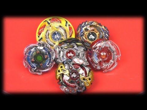 GALAXY ZEUS .4M.Pl vs Stamina Combos | Beyblade Burst Battles ベイブレードバースト神