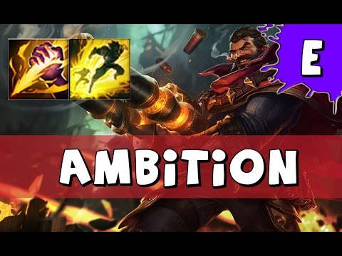 Ambition as Graves vs Elise JUNGLE - S6 Preseason Challenger SoloQ - League of Legends