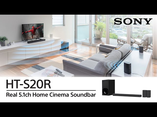 Video teaser for Sony HT-S20R Soundbar