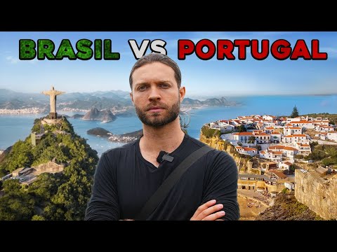Brasil vs Portugal - Qual é o melhor país para viver?