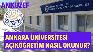 Ankara Üniversitesi Açıköğretim (ANKUZEF) Tanıtım Videosu. ANKUZEF Nas