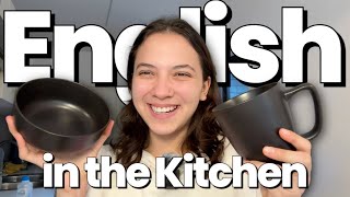 English Kitchen Vocabulary (comprehensible input)