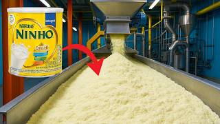 Você não imagina como o LEITE EM PÓ é feito! O processo vai ter surpreender