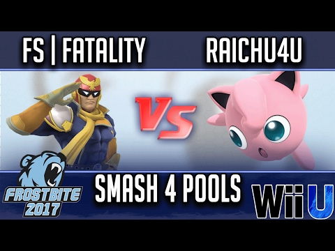 Frostbite 2017 SMASH 4 POOLS - FS | Fatality (Captain Falcon) vs Raichu4U (Jigglypuff)