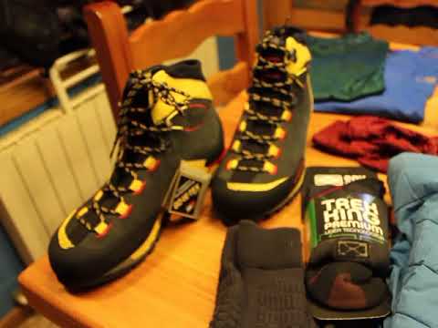 Como vestirnos en el Volcan Lanin