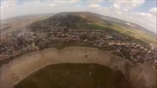 preview picture of video 'DJI Phantom Quadcopter #1(Castle Hainburg,Burg Hainburg)'