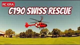 RCERA C190 Swiss Rescue 1/30 H145 Brushless RC Helicopter
