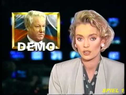 EINE KURZAUSGABE DER PRO7 - NACHRICHTEN mit CHRISTIANE GERBOTH (19.04.1992)