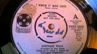 I Knew It Was Love   Stephanie Mills  UK Paramount