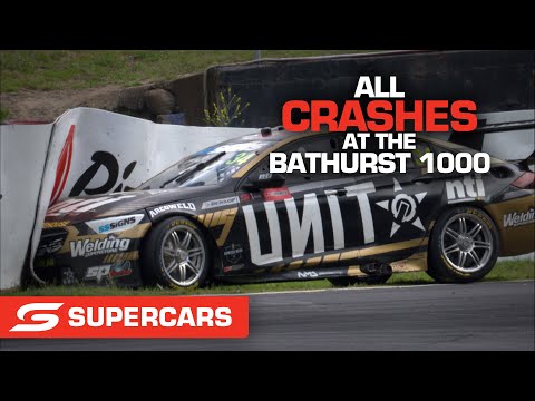 SUPERCARS 2021 バサースト クラッシュシーンまとめ動画