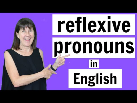 Reflexive Pronouns in English