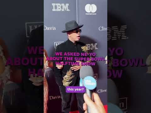 Ne Yo's quick reaction to Usher performing at the Super Bowl Shorts