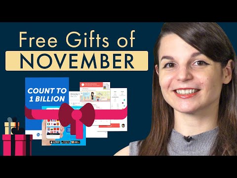 2019年11月免費英語禮品 (FREE English Gifts of November 2019)