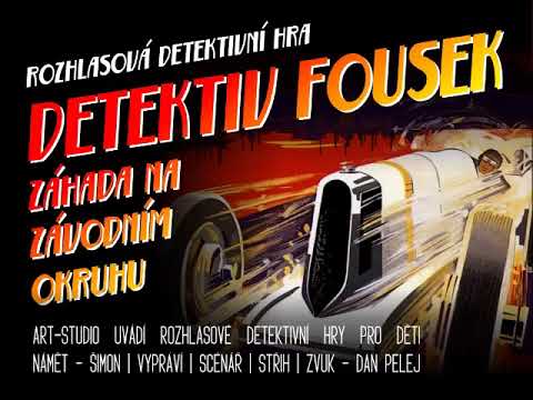 Detektiv Fousek - Záhada na závodním okruhu - mluvené slovo - detektivka