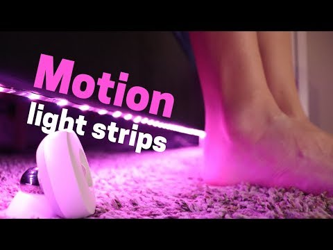 Motion Activated Light Strips: My Automated Lights Set Up Video