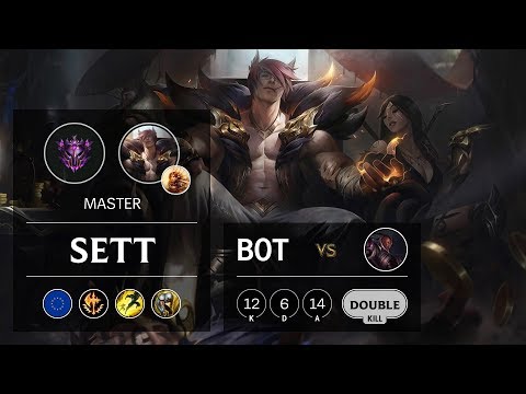 Sett Bot vs Lucian - EUW Master Patch 10.1