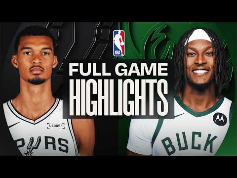 SPURS at BUCKS | FULL GAME HIGHLIGHTS | March 28, 2026