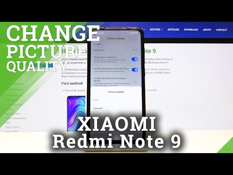 How to Change Image Quality on XIAOMI Redmi Note 9 – Photo Resolution
