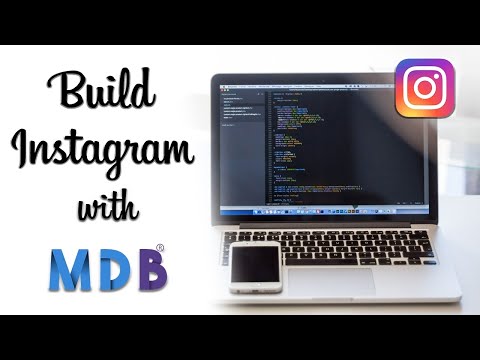 Build Instagram UI Layout with MDB | Bootstrap 5 & Material Design 2.0