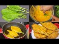 crunchy palak pakoda | spinach leaf pakora | ramzan special recipe | pakoray