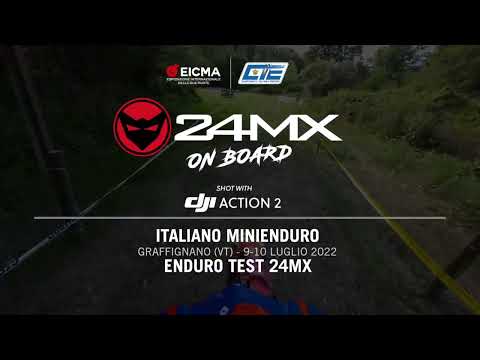 - DJI Action 2 On Board Camera - ENDURO TEST 24MX - Italiano Minienduro @EICMAOfficial 2022 - Graffignano
