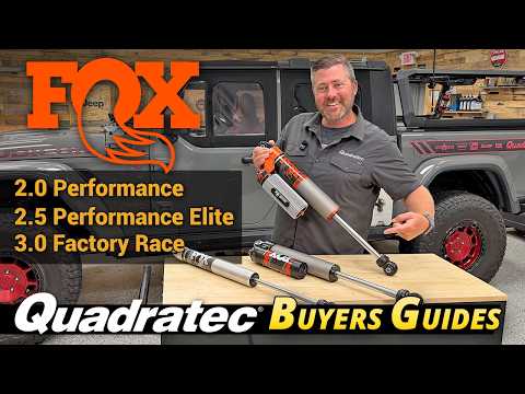 FOX 2.0 vs 2.5 vs 3.0: Which Jeep Shocks Are Worth Your Money?