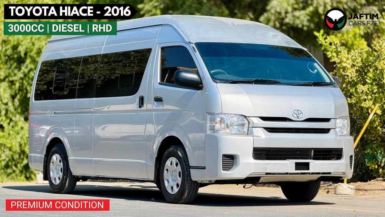 Toyota Hiace 14 SEATER | 2016 | 3.0 DIESEL ENGINE | RHD | 2WD | AUTOMATIC TRANSMISSION video