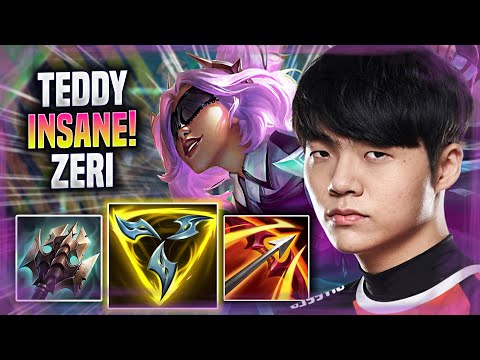 TEDDY IS INSANE WITH ZERI! - KDF Teddy Plays Zeri ADC vs Tristana! | Season 2022