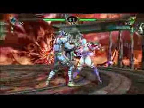 Soulcalibur IV Gameplay: Ivy vs Voldo