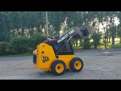 Обзор мини погрузчика JCB Robot 160