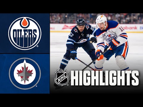 Oilers vs. Jets | NHL Highlights | January 08, 2026